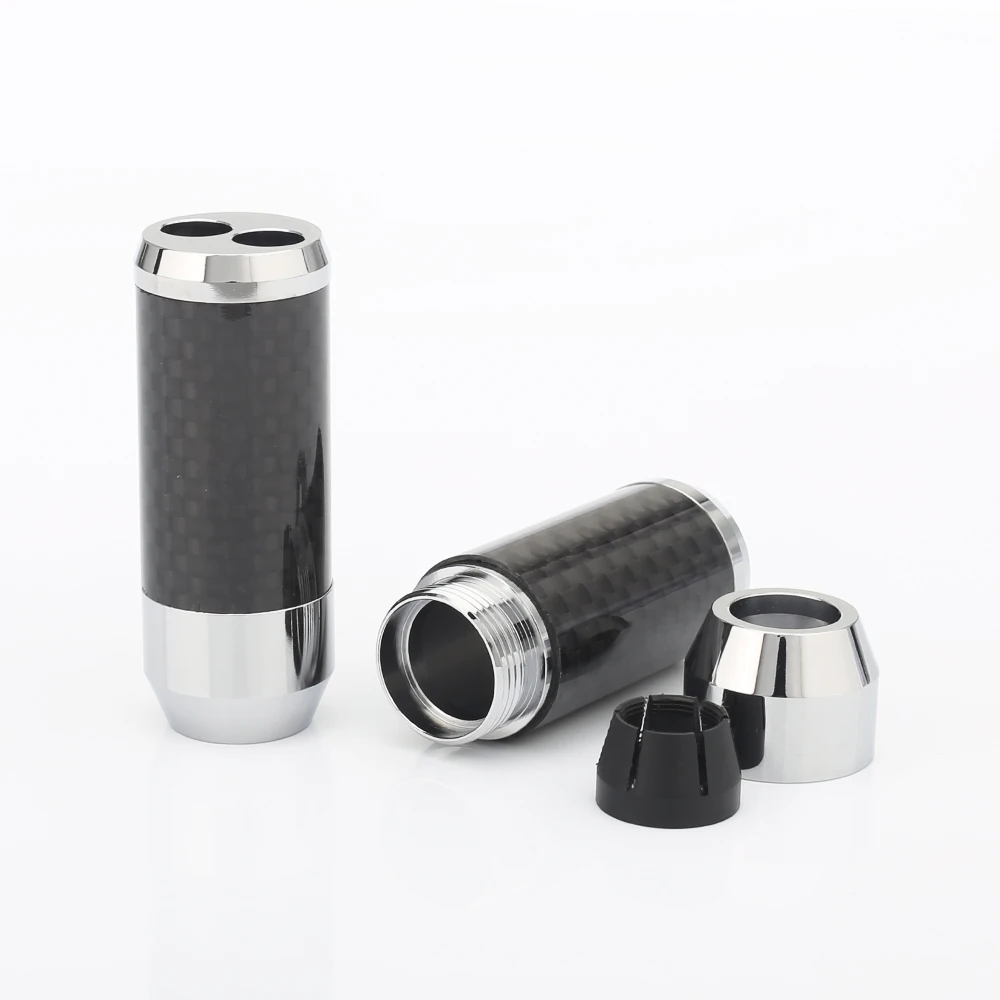 4Pcs DIY Splitt Carbon Fiber Pants Boot Y Splitter Speaker Audio Cable Wire pant | Электроника