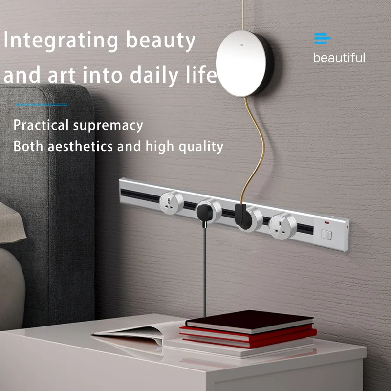 Herepow трек розетки ЕС Стандартный розетка стандарта Великобритании гнездо