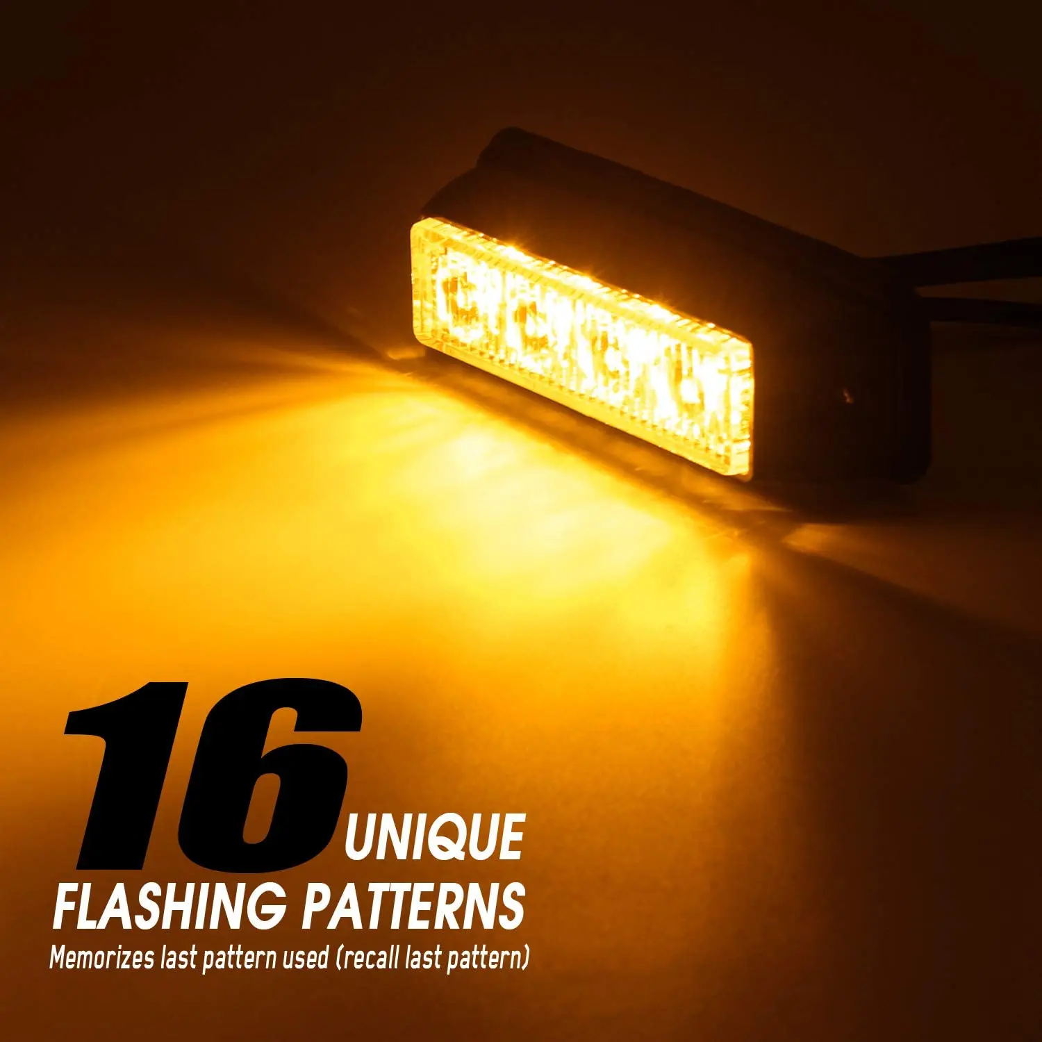 (2 шт./лот) DC12V 24V 4-LED белый и янтарный автомобиль грузовик фургон боковой