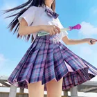 Черная готическая Сексуальная Милая Мини-юбка в клетку, летние корейские плиссированные юбки с высокой талией, женская форма JK, Студенческая одежда в стиле Харадзюку, Falda