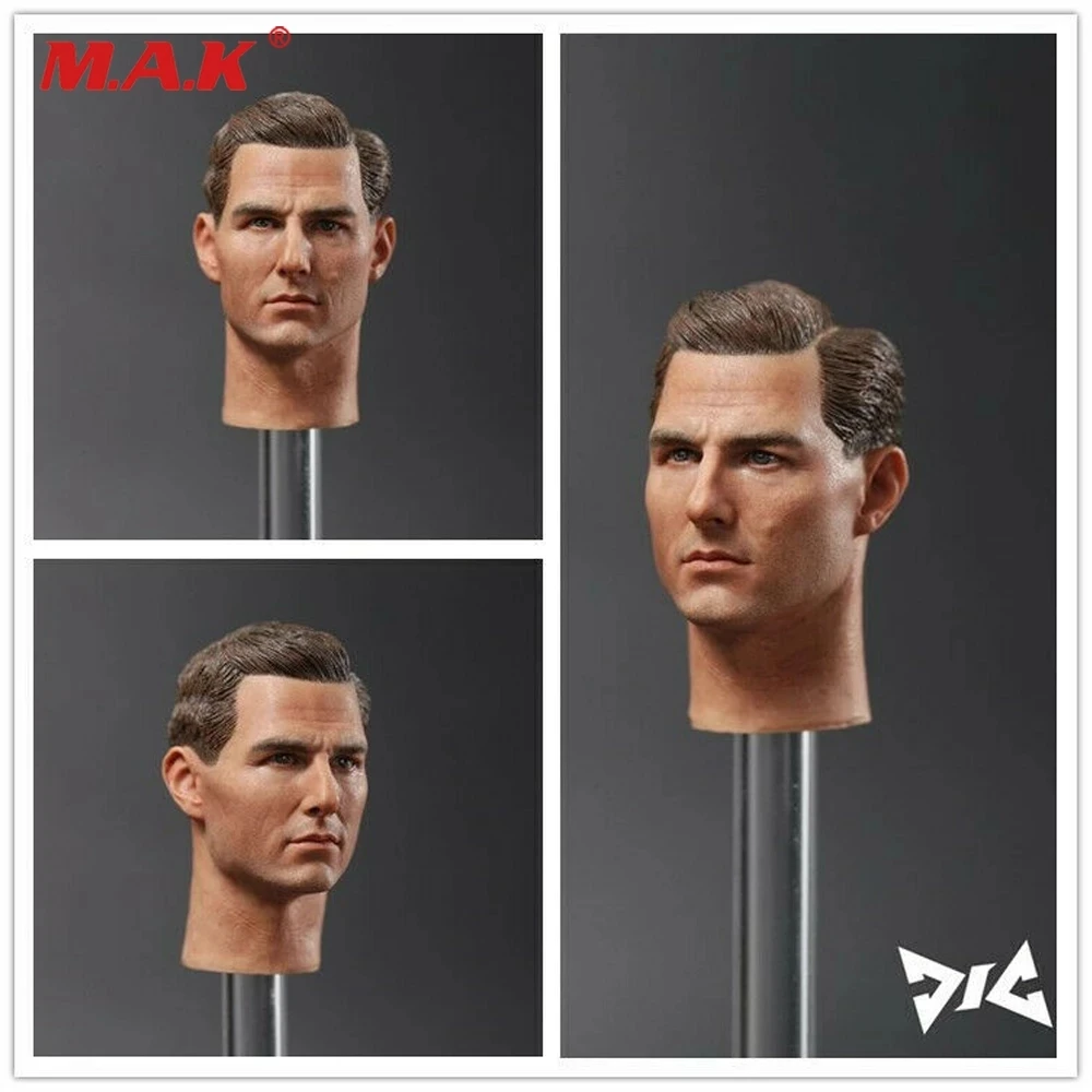 

DJ_Custom 1/6 Европейский мужской Том Круз голова резьба DJC001 для 12 ''мужской фигуры куклы игрушки в наличии