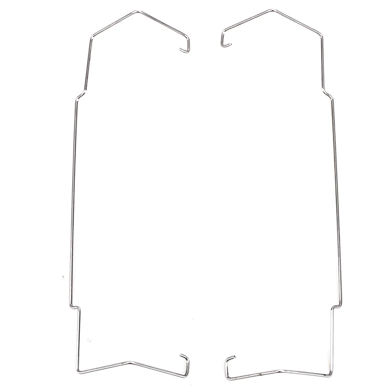 

Hot sale 1Pair 12CM Computer CPU Cooling Fan Clip Steel Wire Fastener Metal Clip