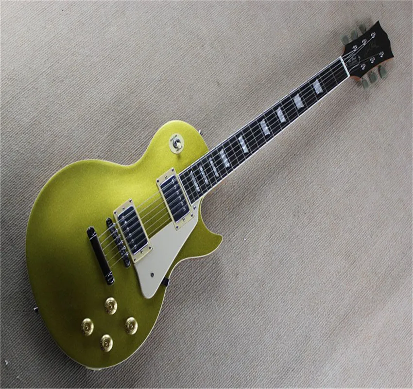 Free Shipping LP Standard Gold Top VOS Goldtop custom shop Mahogany body Electric Guitar In Stock | Спорт и развлечения