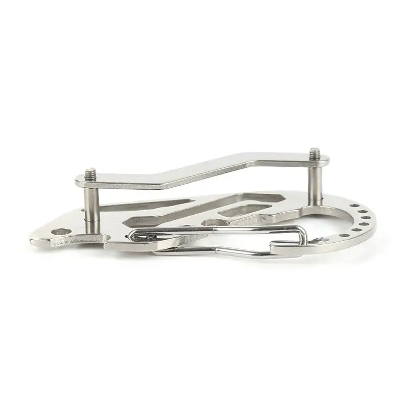 

Multifunctional Outdoor Tools Kit Bottle Opener Wrench Screwdriver Key Holder Portable Stainless Stell Tool Key Chain Camping