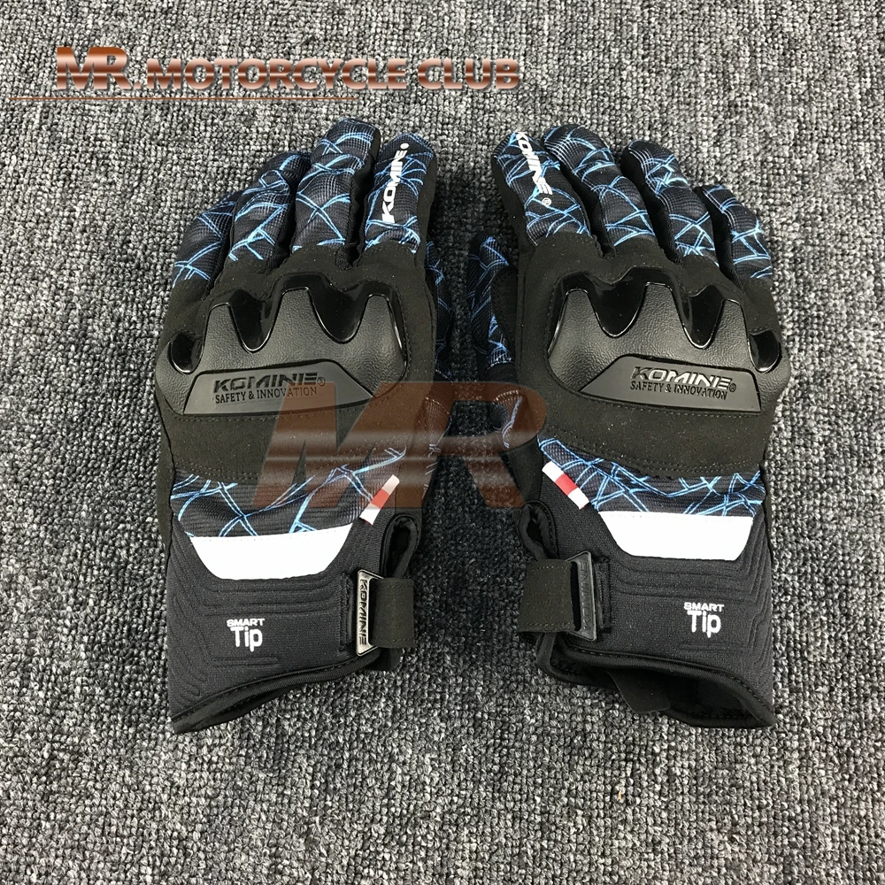 Komine GK-220 3D мотоциклетные летние перчатки из сетки Защитные Дорожные гоночные с