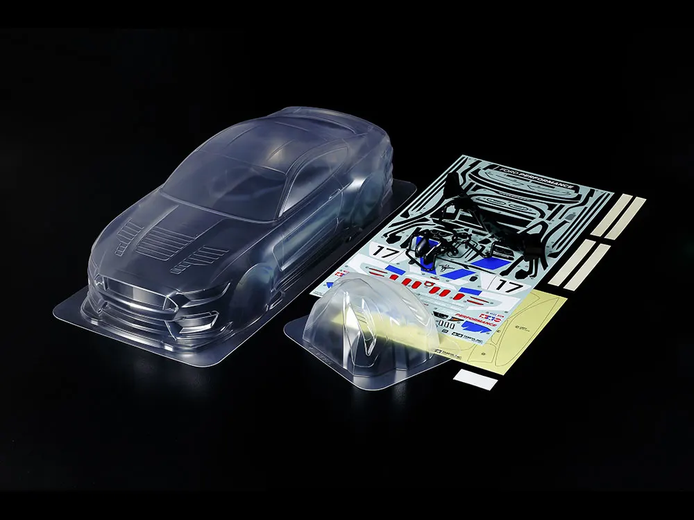 Tamiya 51614 1/10 RC Car Foord Muustang GT4 запасные прозрачные детали для TT 02 TB 04 05 TA06 TA07 и т.