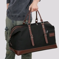 canvas travel bags large capacity carry on luggage bags men duffel bag travel tote weekend bag