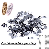 strass glass gems crystal rhinestones nails hematite ss3 ss34 and mixed 3d jewelry nail art supplies stone decoration tools