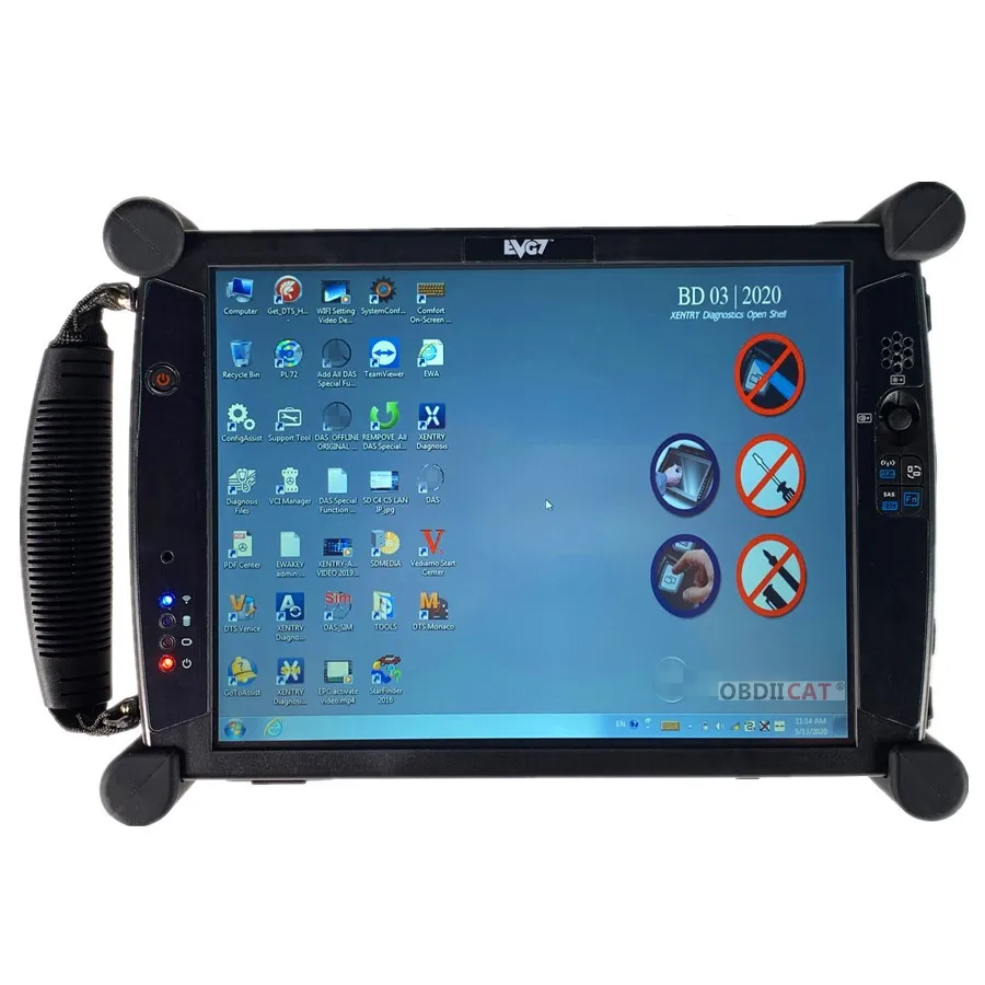 Новый планшетный ПК с лучшим качеством EVG7 для icom a2 программным обеспечением