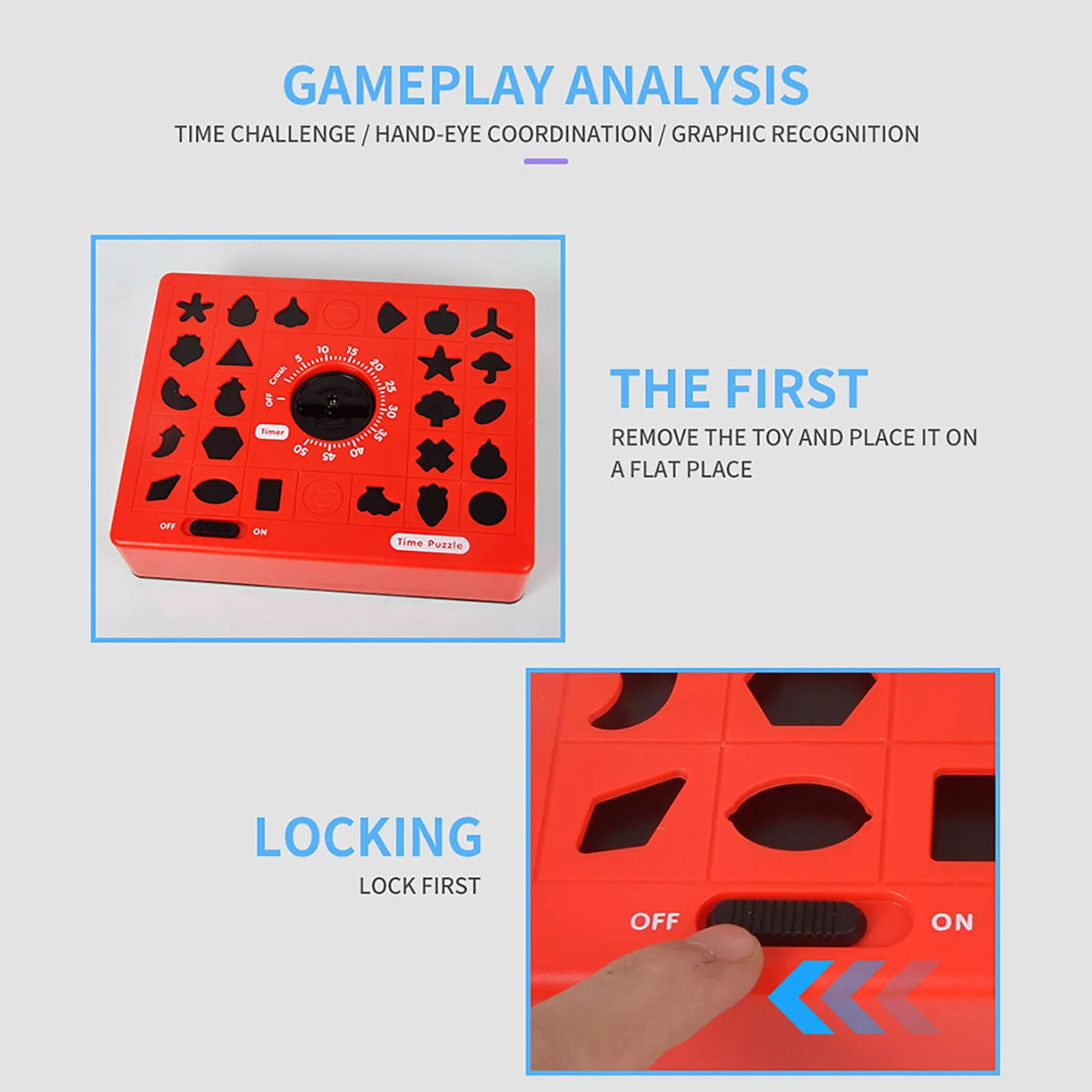 

Children Fun Board Games Timing Matching Puzzle for Early Education Parent-Child Educational Toys for Boy Gifts