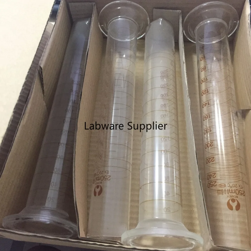 1 шт. 500 1000 2000 мл стеклянный Градуированный цилиндрический измерительный