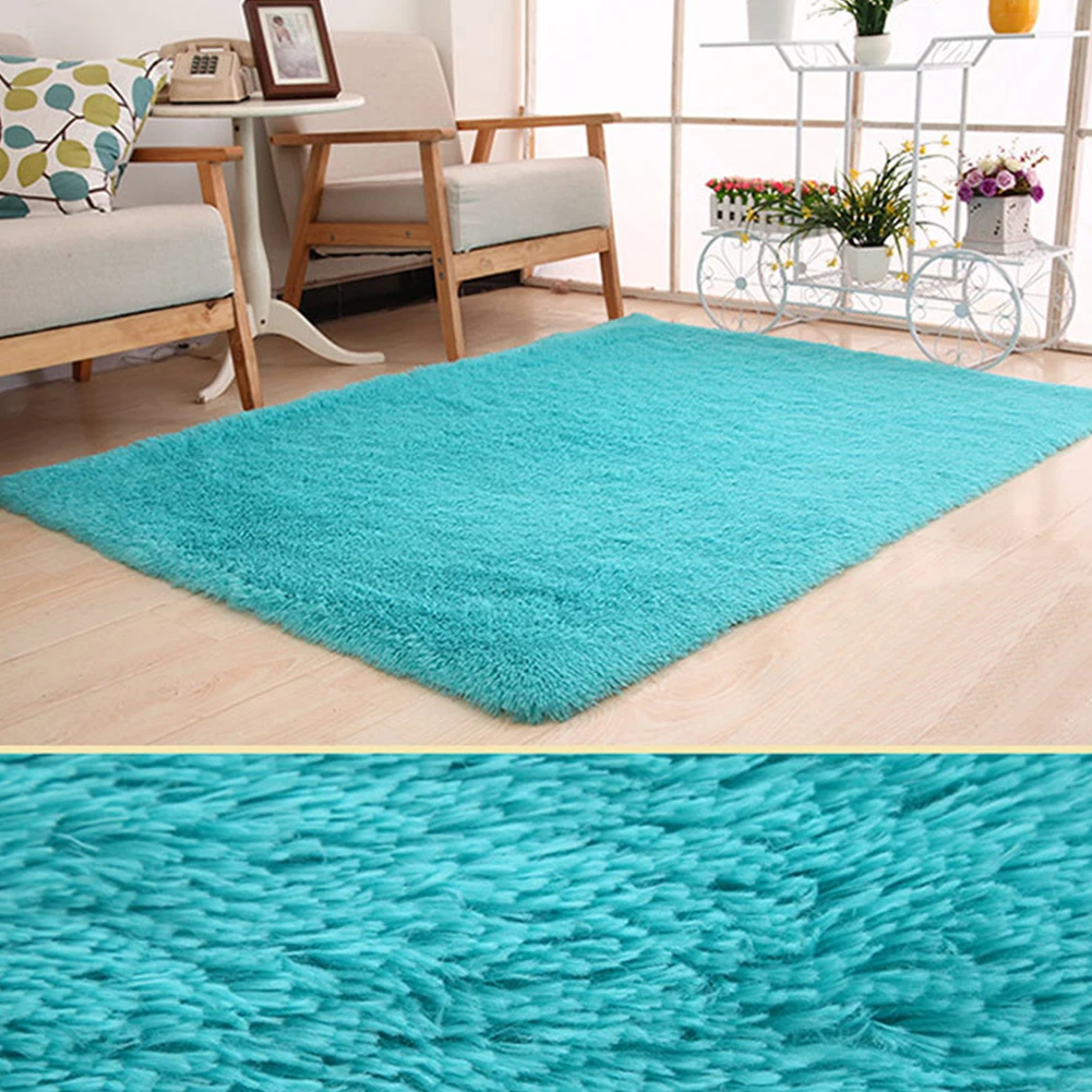 10 цветов 120x160 см большой плюшевый лохматый плотный мягкий ковер коврики для
