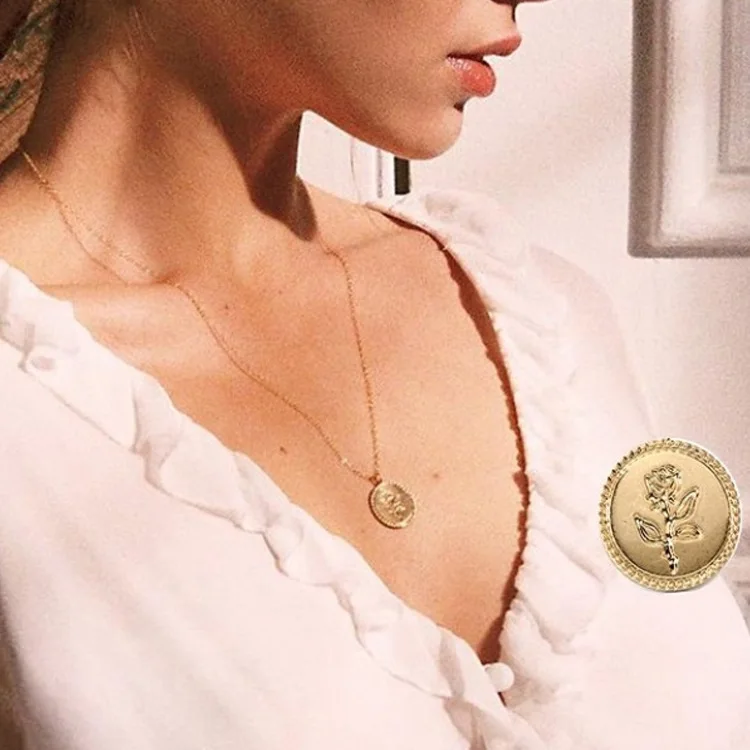 С героями мультфильма Моана Ожерелье чокер трансграничные новые одной розы узор