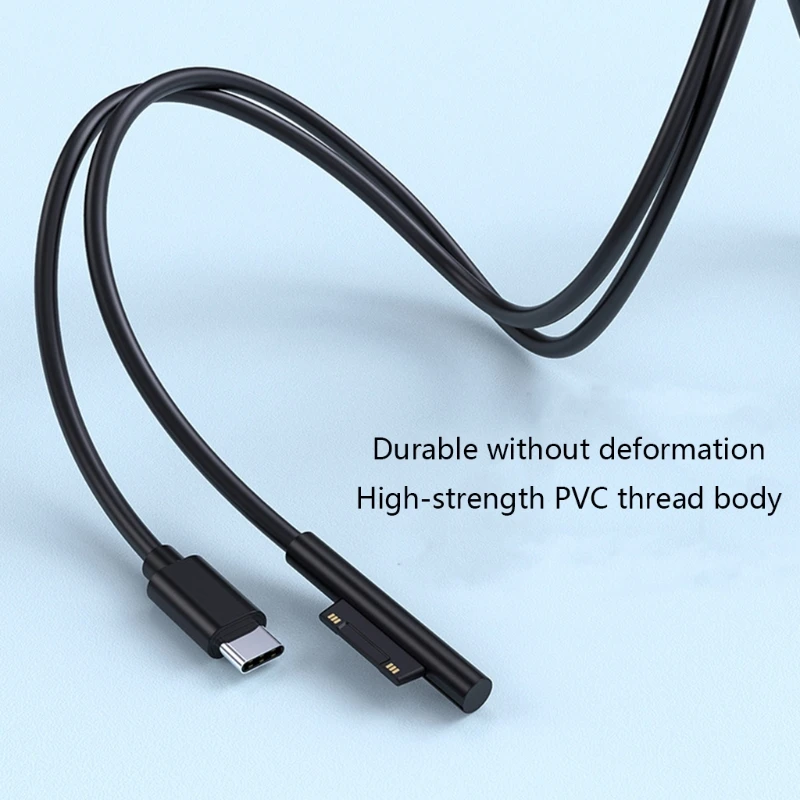 

2021 New Supply Charger Adapter Fast Charging Cable Type C Power 15V 3A PD Cord for Surface Pro 7/6/54/3 Book/Book 2