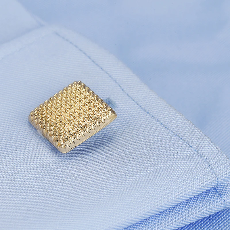 

DUGARY Luxury shirt cufflinks for men's Brand cuff buttons cuff links gemelos High Quality Square metal abotoaduras Jewelry