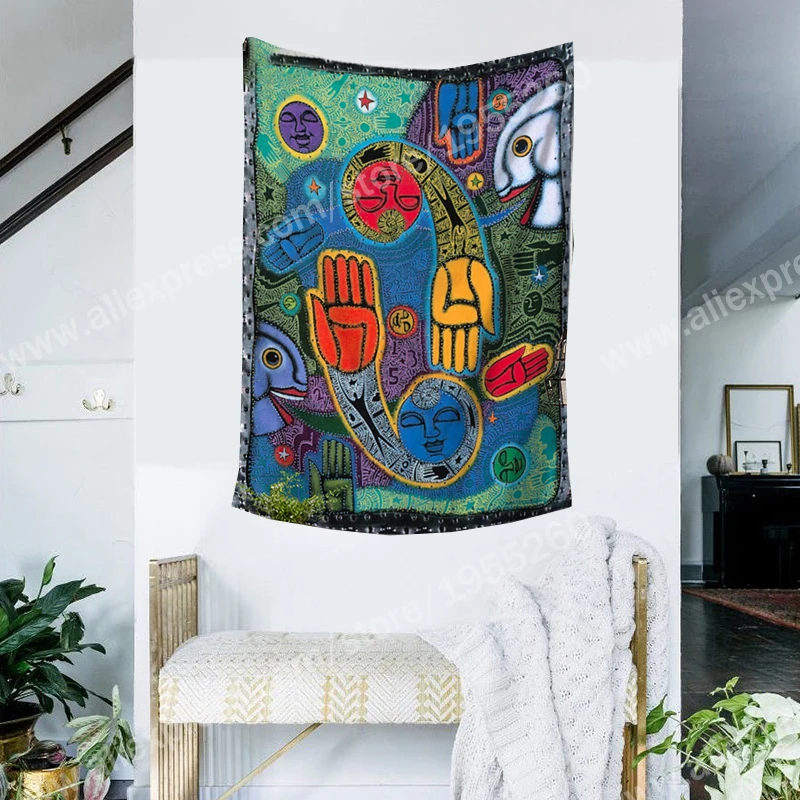 Индийский флаг баннер украшение для дома подвесной с 4 люверсами в углах 3*5 футов