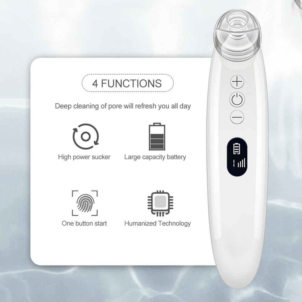 Pro вакуумный отсос для угрей пор пылесос электрическое очищение от акне