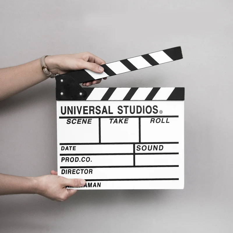 Доска для съемки кино реквизит режиссерский скейтборд бар молочный чай