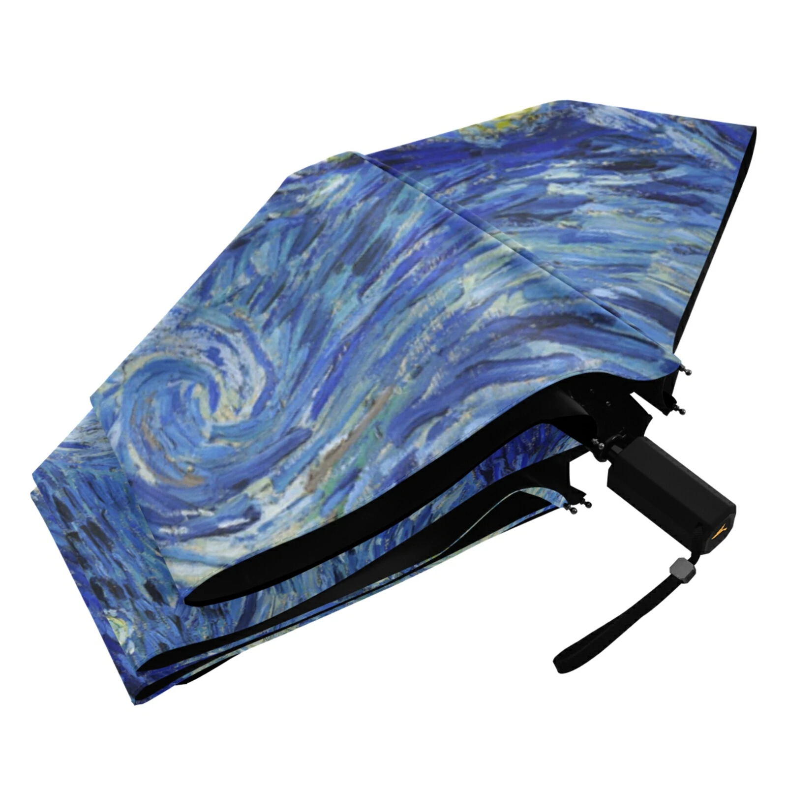 Зонт женский Автоматический складной креативный зонт от солнца с защитой ветра