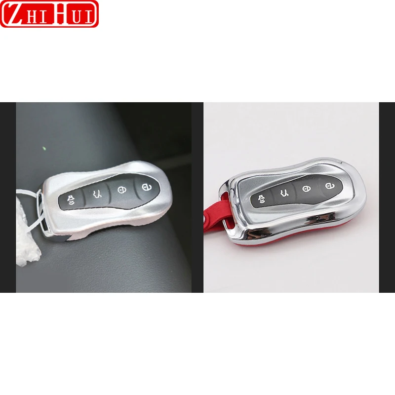 Чехол для ключей Geely Tugella Xingyue FY11 2020 2021 2022 из цинкового сплава защитный чехол