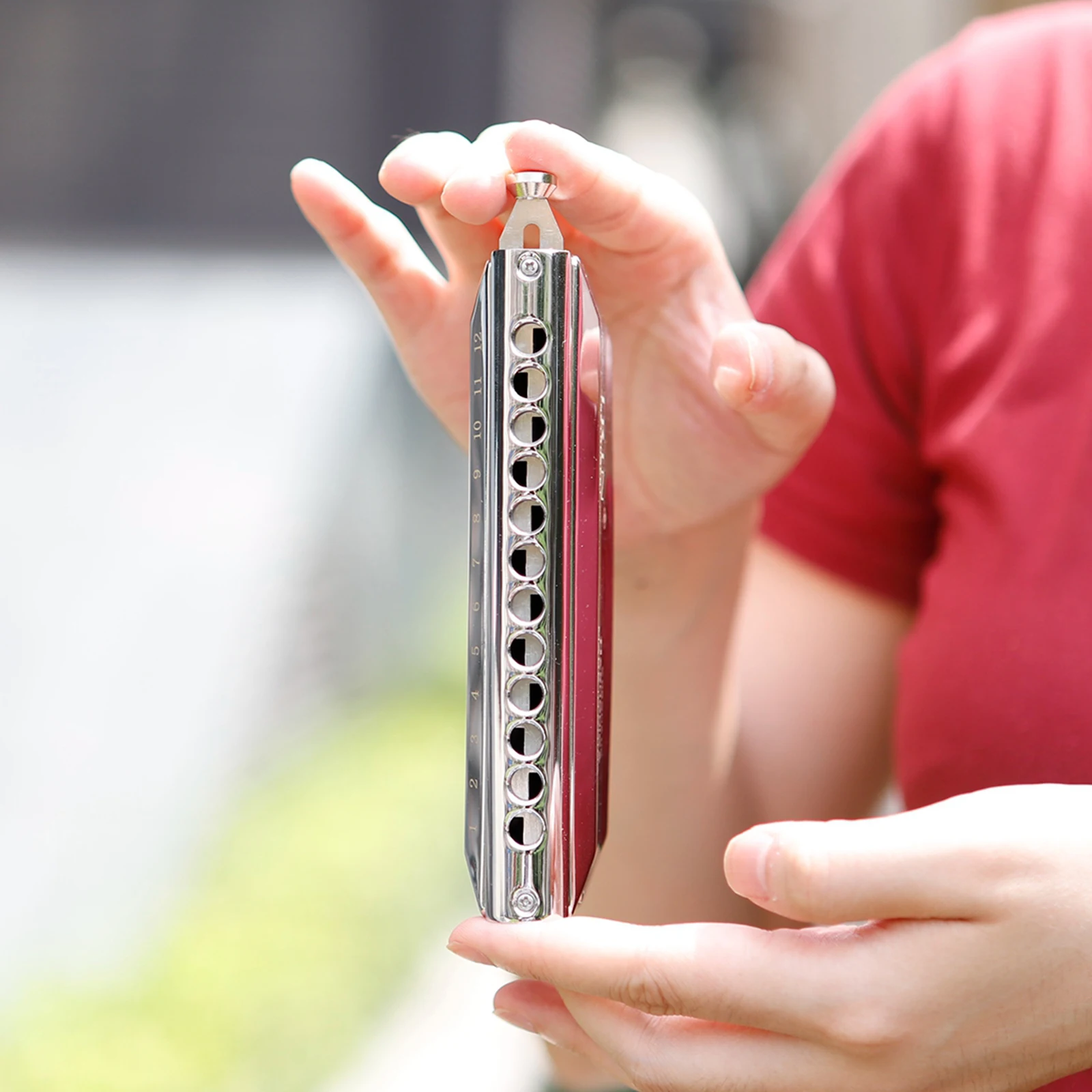 Чехол с 16 отверстиями для рок-кантри народного джазового гармоника