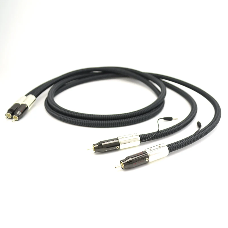 

Pair hifi Audio RCA cable wel Signature 72V DBS RCA Interconnect audio cable hi-end RCA to RCA extension cord