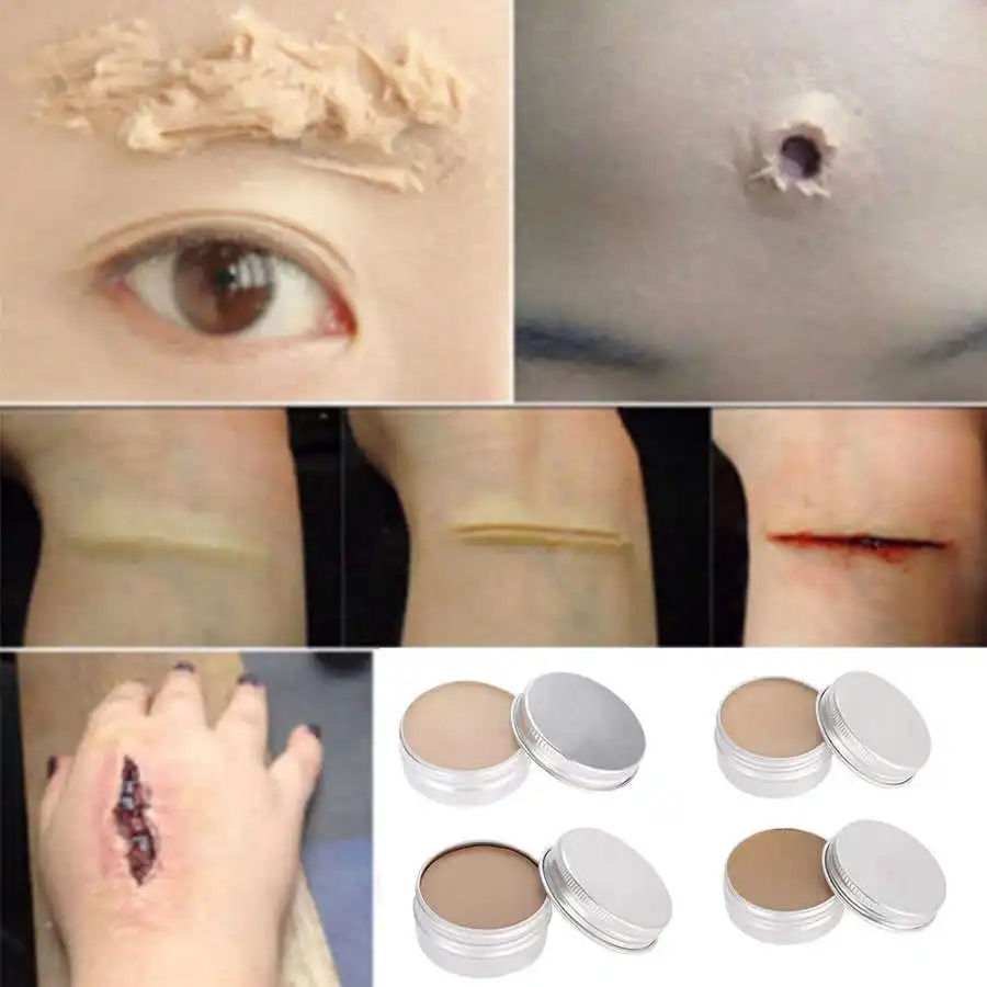 Профессиональный Сценический светлый искусственный воск для Хэллоуина 15/30 г