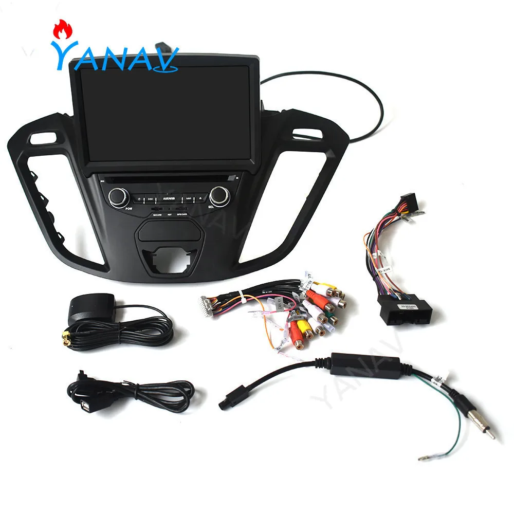Автомобильный Радио 2 Din android стерео приемник для FORD Tourneo Ford Transit 950 1580 350 350HD 2013 +