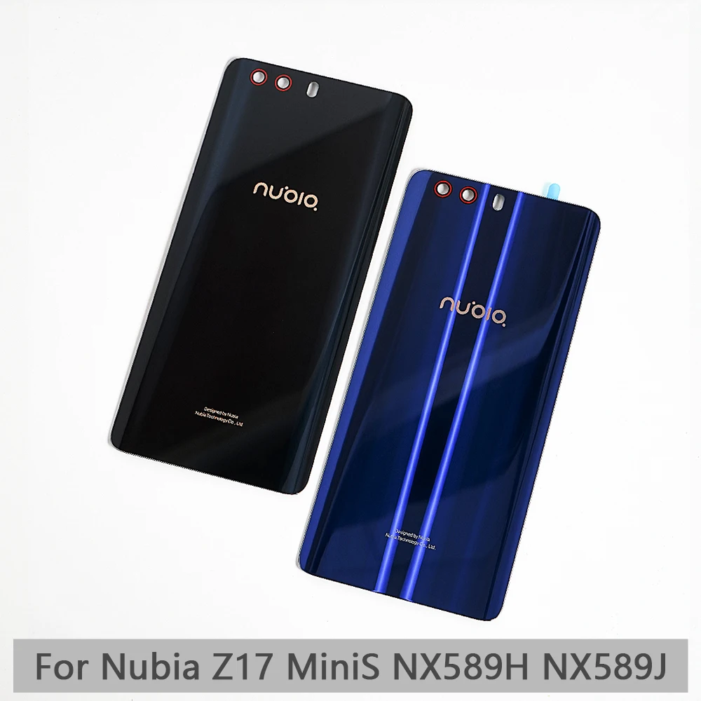 Оригинальная задняя крышка для ZTE Nubia Z17 Mini S NX589J стеклянный корпус батарейного