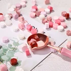 100 шт. Восьмиугольные восковые бусины для запечатывания, печать, штамп, восковая таблетка для поделки, разные цвета, Свадебное приглашение, воска, инструмент для изготовления карт