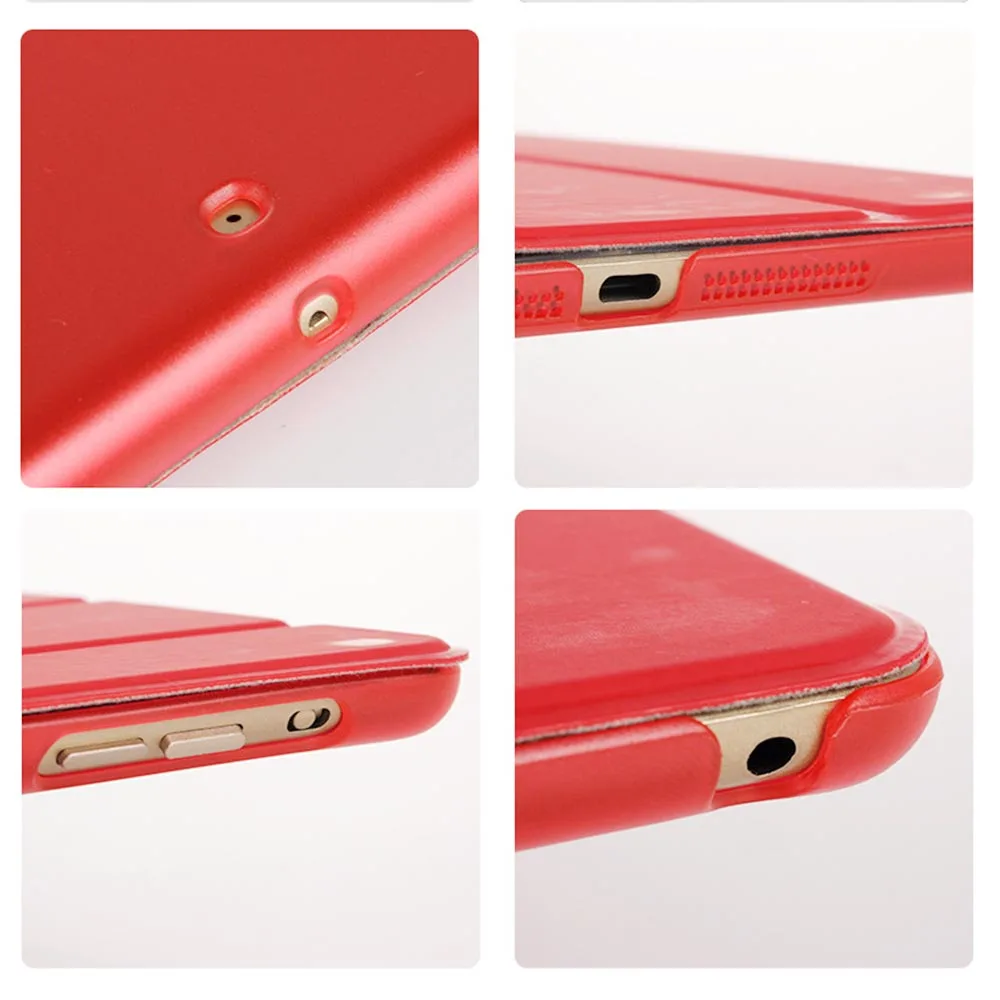 Ультра тонкий умный флип-чехол из искусственной кожи для Apple iPad Mini 1 2 3 Retina дисплей