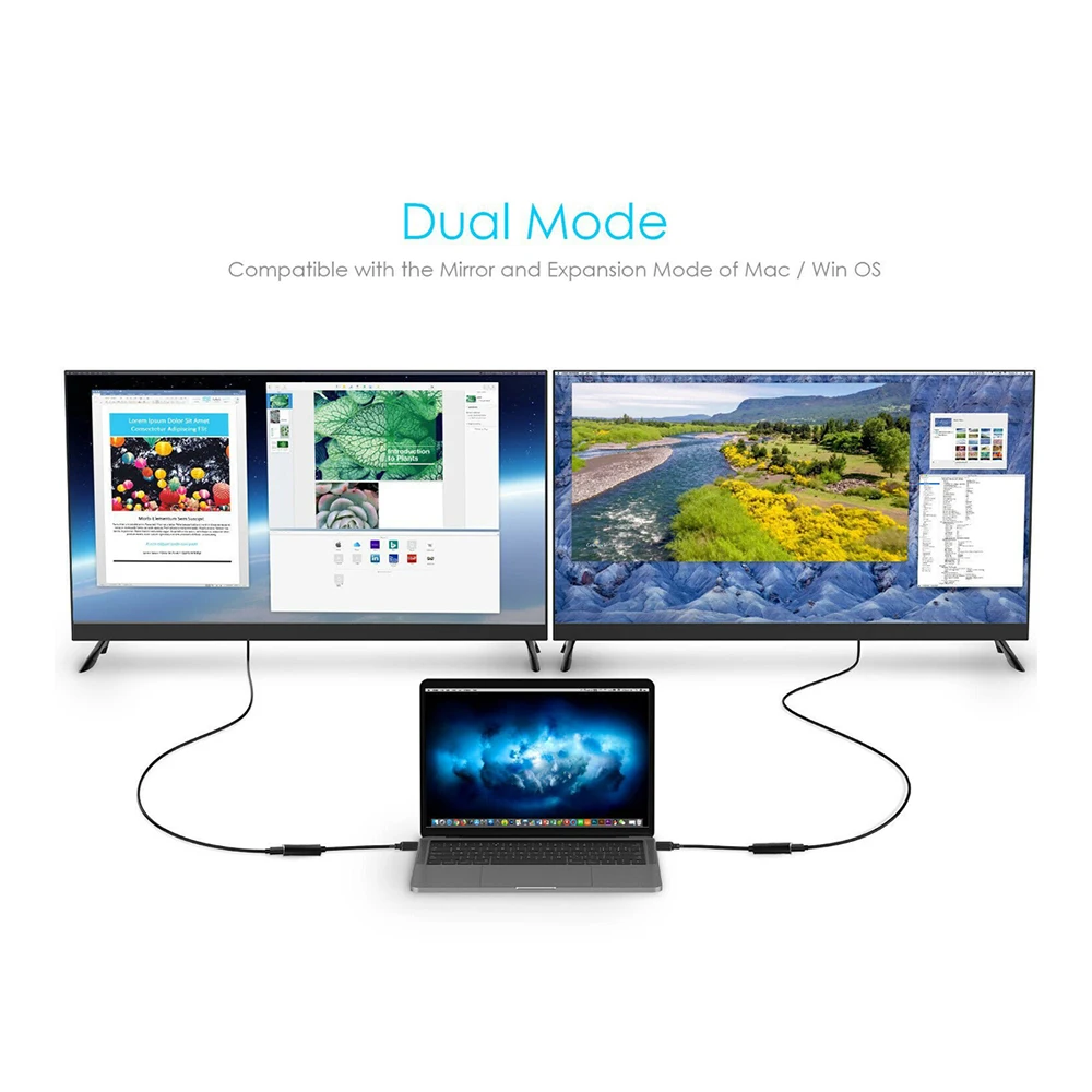 Лидер продаж адаптер USB C Type-C 3 1-HDMI совместимый с 4K 30 Гц Thunderbolt | Электроника