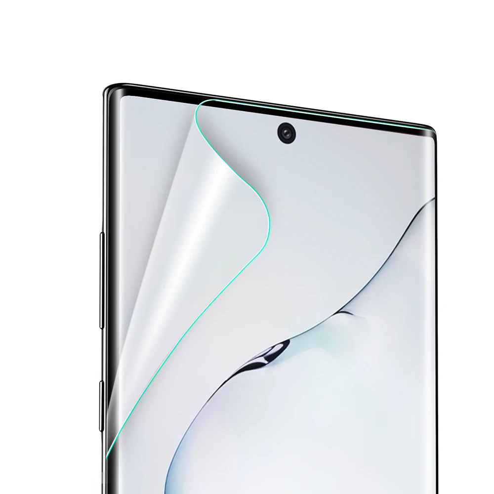 ESR Защита экрана для samsung Galaxy Note 10 Plus 10+ 5G 3D полное покрытие Мягкий ТПУ чистая кожа пленка для samsung Note10 3 шт