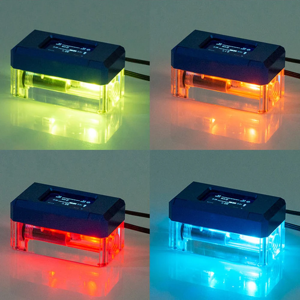 Расходомер для воды FREEZEMOD многофункциональный латунный термометр с функцией