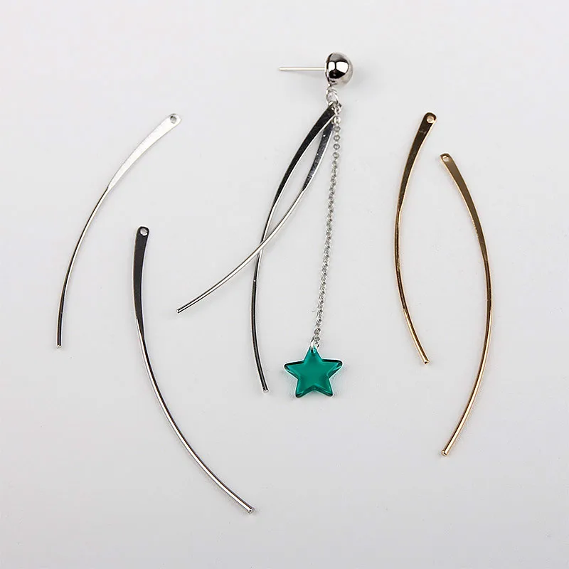 DIY корейские длинные серьги с крыльями в японском и корейском стиле простой