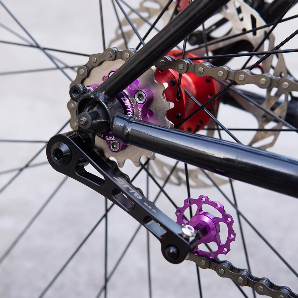 Велосипедный односкоростной переключатель ZTTO MTB велосипедный натяжитель цепи