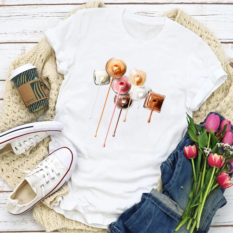 Женская драпировка с графическим принтом в стиле 90 х Милая модная летняя