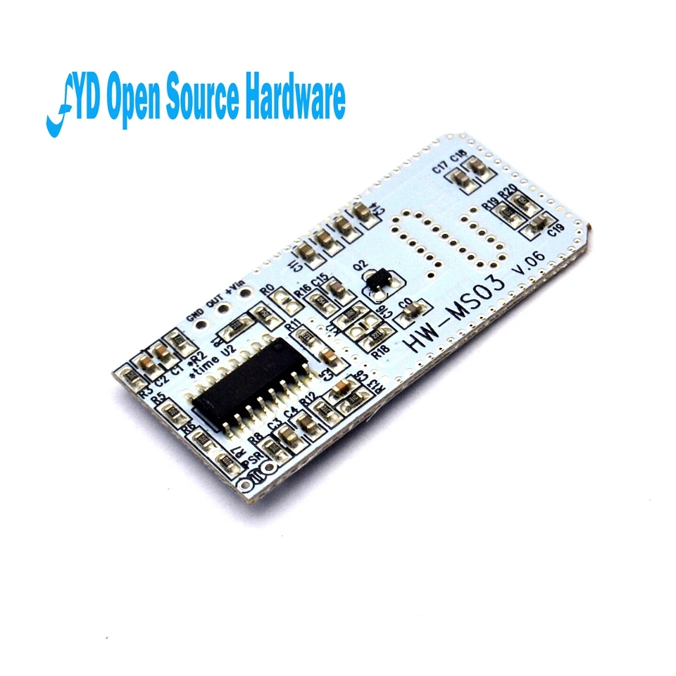 High Performance Motion Sensor Module Radar HW-MS03 2.4GHz to 5.8GHz Microwave for Arduino | Электронные компоненты и