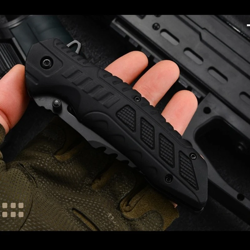 

High Hardness Folding Knife Camping Outdoor Knife Self-defense Mini Folding Knife Survival Tool