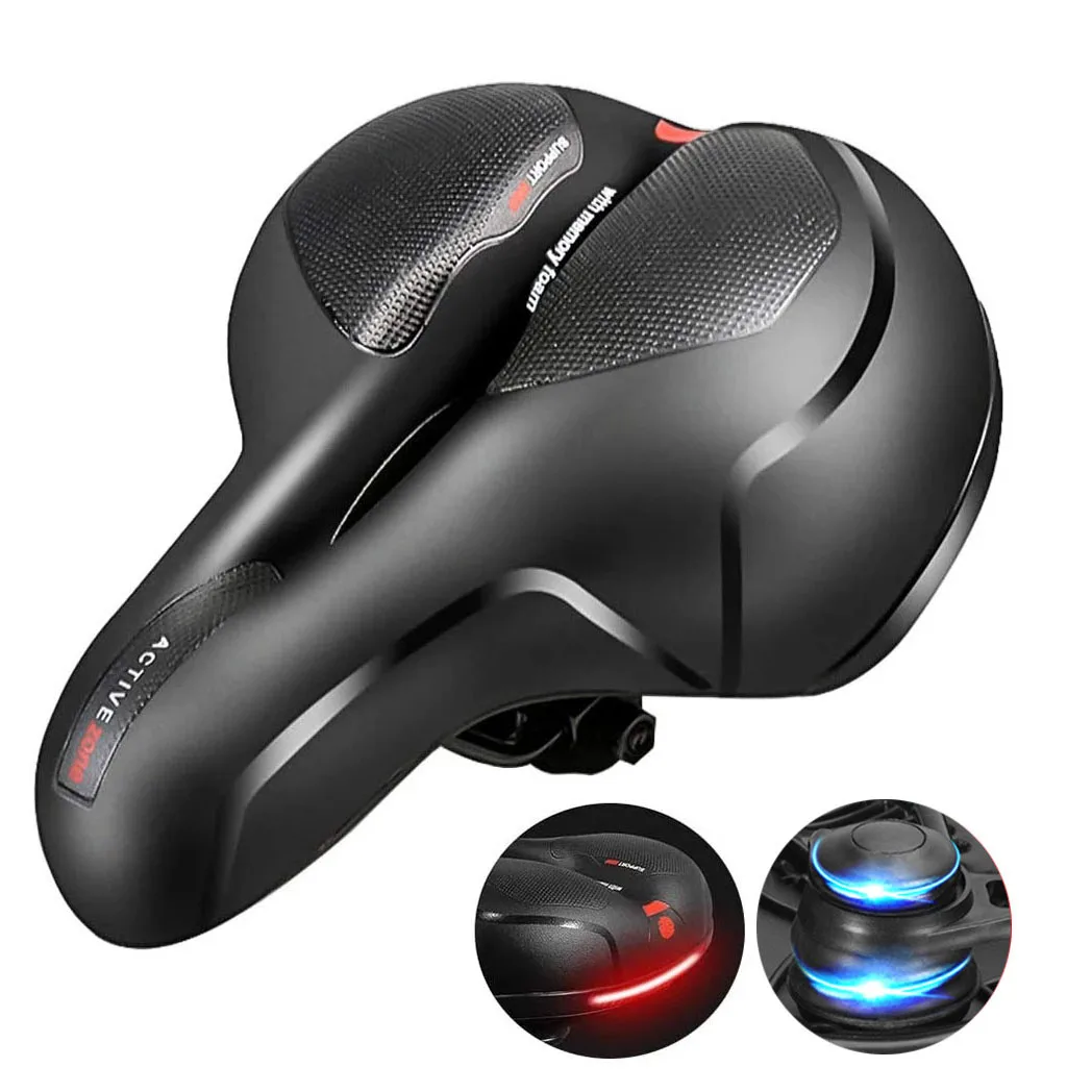 

3D GEL Bicycle Saddle Cover Men Women MTB Road Cycle Saddle Covers Hollow Breathable Comfortable Soft Cycling Seatsoft bike seat