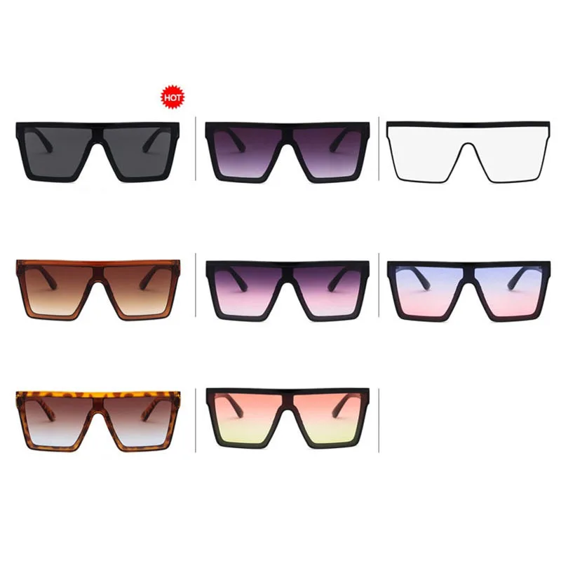 

Classic Vintage Square Sunglasses Woman Siamese Oversized Sunglasses Woman/Men Retro Sunglasses Lentes De Sol Mujer