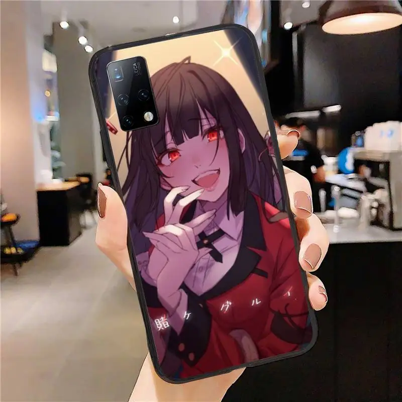

Yumeko Jabami Anime Phone Case for Huawei P20 P30 P40 Pro Cover P Smart 2019 2020 P10 P9 Lite 2016 2017 Fundas Coque Etui