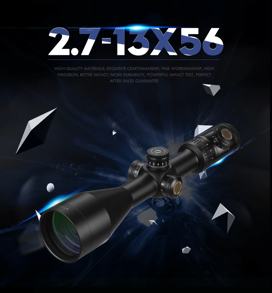MT SFIR 2,7-13x56 прицел Mil-dot с подсветкой Red Dot прицел тактический Оптический сетка тактический прицел оптические прицелы для винтовок
