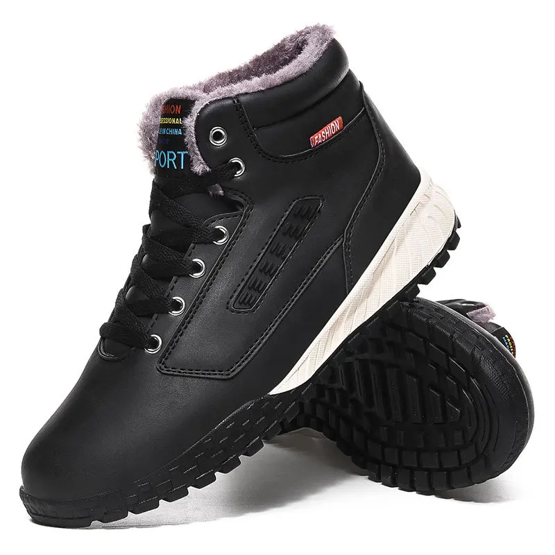 Модные Ботинки Martin мужская кожаная обувь с высоким верхом рабочая одежда для