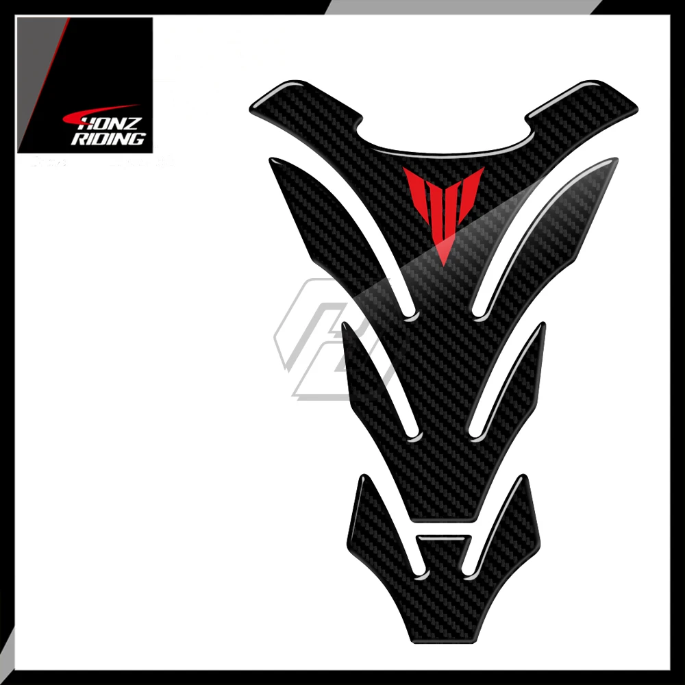 Для Yamaha MT01 MT03 MT09 MT10 MT 09 Tankpad 3D Carbon Look защитная накладка на бак мотоцикла|Наклейки и