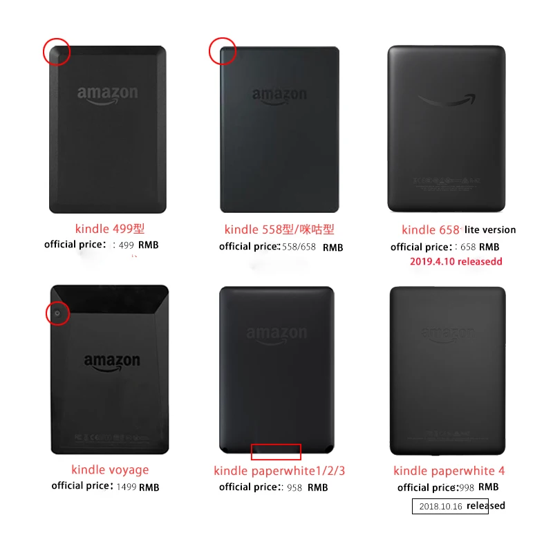 Paperwhite4 2018 Магнитный флип-чехол из искусственной кожи для Amazon Kindle Paperwhite 1 2 3 449 558