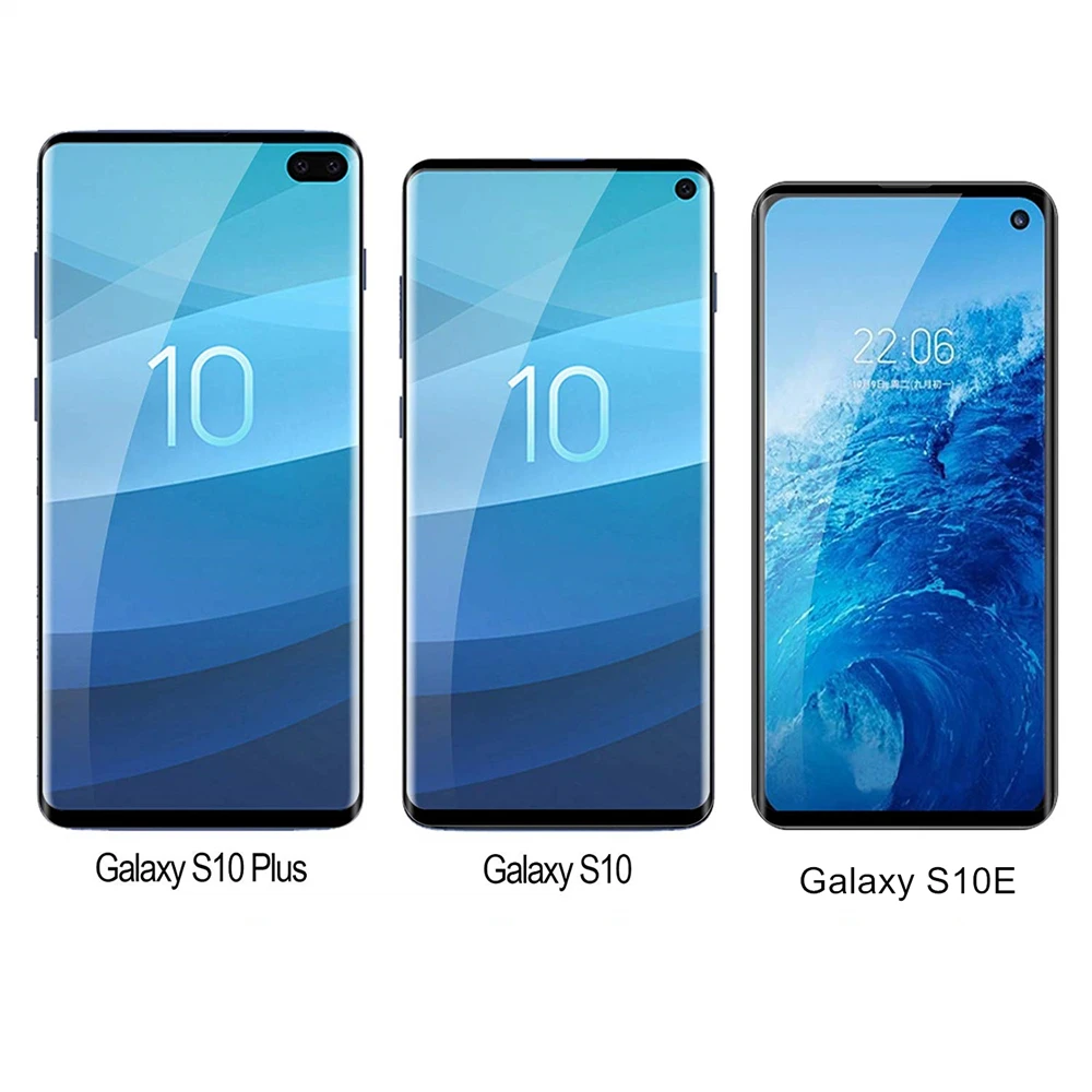 100D полный изогнутый экран закаленное стекло для samsung Galaxy S10E S10 Plus Note 10 S10+ Защитная пленка для экрана