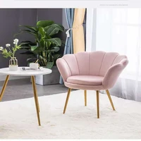 living room nordic armchairs soft sofas relaxing modern simple single sofa customer makeup and clothing storelight luxurychair