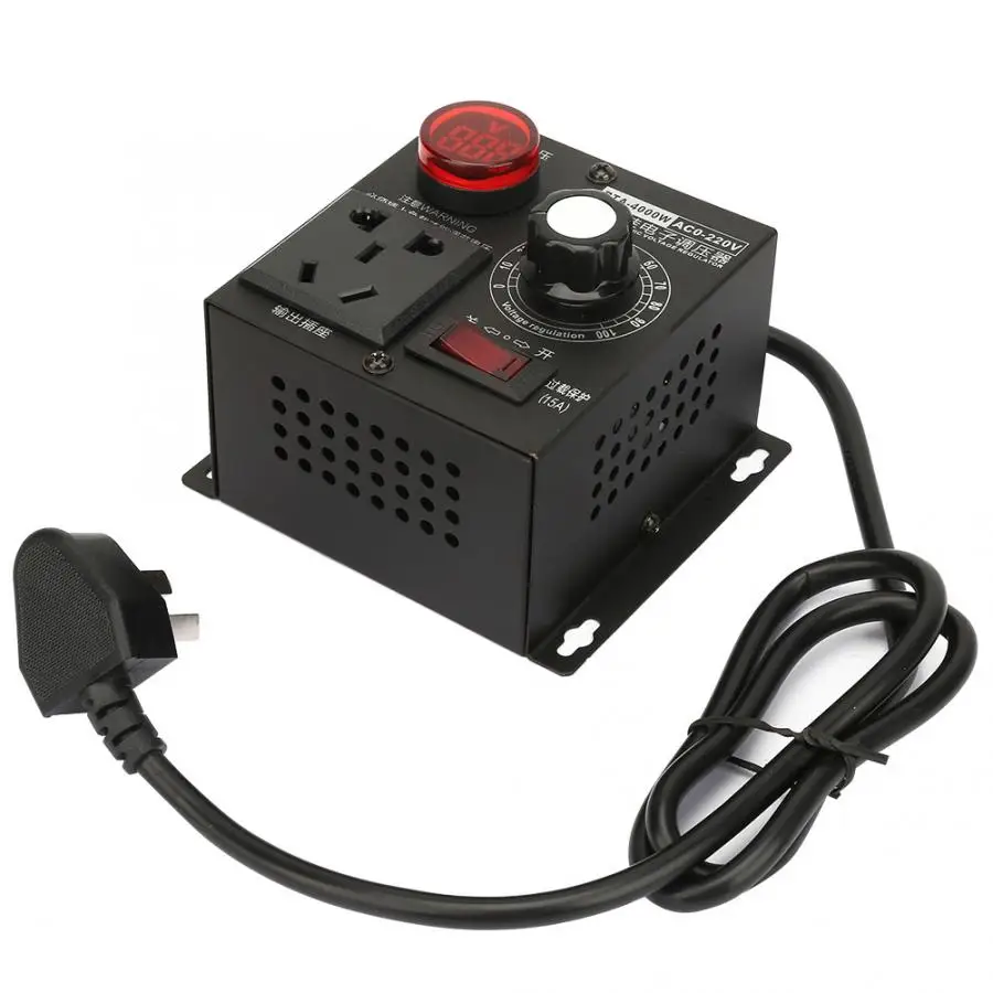 4000 Вт контроллер скорости вентилятора двигателя электронный регулятор