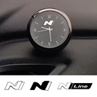 Мини-часы для салона автомобиля Hyundai I10 I20 I30 N I40 Ix35 TUCSON Elantra SONATA GENESIS SOLARIS VEOSTER